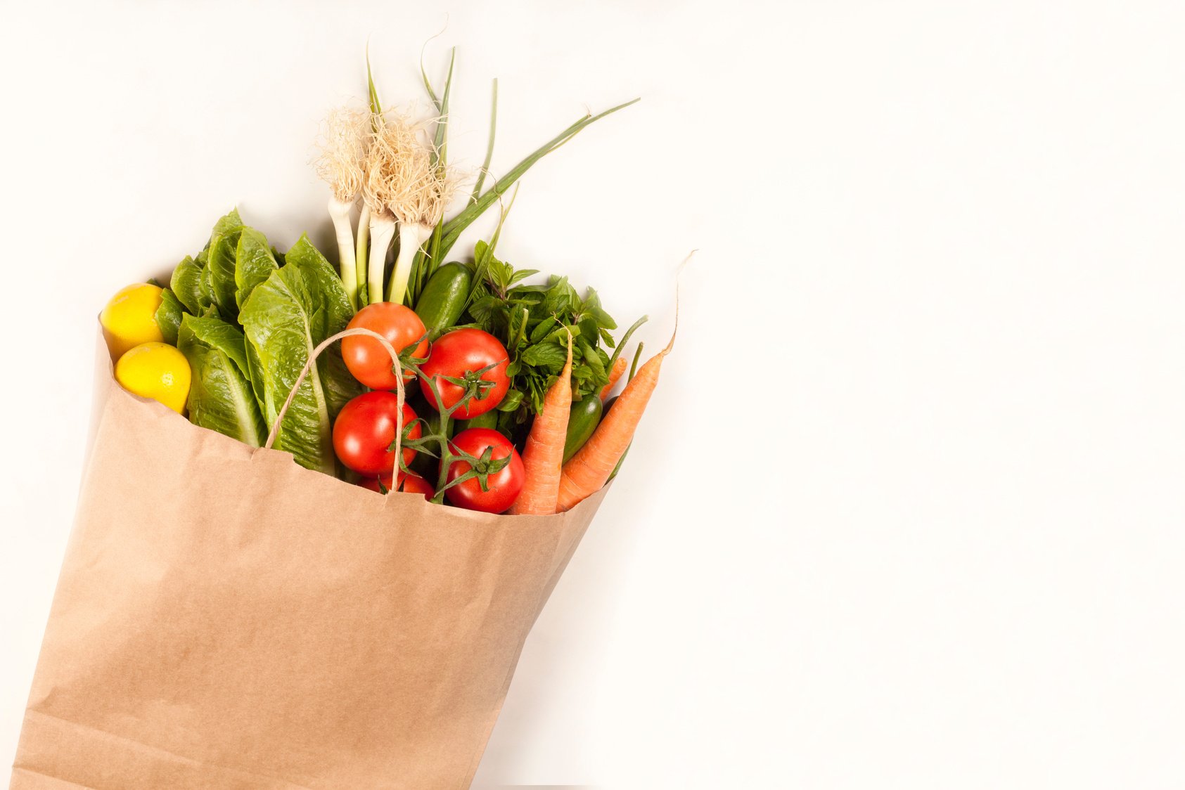 vegetables at grocery